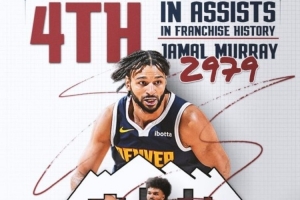 默里助攻来到2979次 超越安德烈·米勒 升至队史助攻榜第4 - 资讯配图