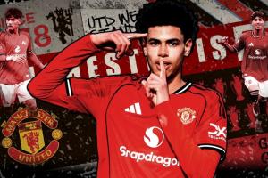 红魔新天才！太阳报：17岁阿贾伊闪耀曼联青年队，可能参加季前赛 - 资讯配图