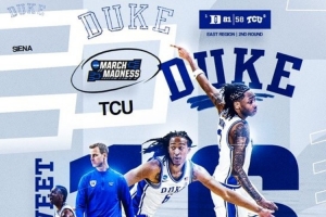 杜克大学31次打进甜蜜16强 追平北卡并列NCAA历史第一 - 资讯配图