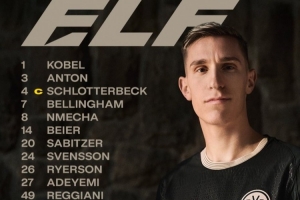 多特首发:施洛特贝克领衔,小贝林厄姆、阿德耶米、萨比策出战 - 资讯配图