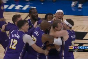 跌宕起伏！湖人魔术最后50秒神级剧情回顾 神射肯纳德笑纳绝杀！ - 资讯配图