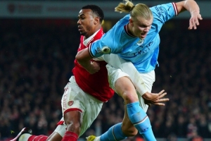 加布里埃尔：我和哈兰德享受与彼此对抗 我总是为阿森纳付出一切 - 资讯配图