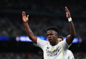 维尼修斯为皇马打进122球，超越伊瓜因排名队史射手榜第15位 - 资讯配图