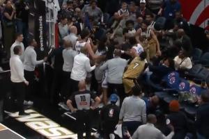 NBA官方：阿杰伊·米切尔&贾斯汀·尚帕尼因比赛冲突被禁赛一场 - 资讯配图