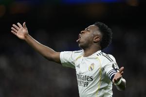 对阵曼城+马竞！维尼修斯连续2场比赛梅开二度，职业生涯首次 - 资讯配图