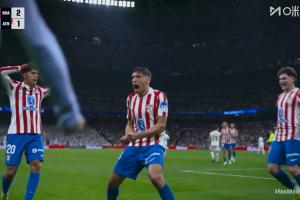 太强了!莫利纳重炮世界波直挂死角!马竞2-2扳平比分! - 资讯配图