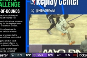 自杀式挑战！特拉奥雷进攻犯规&篮网挑战失败 提前已踩边线 - 资讯配图