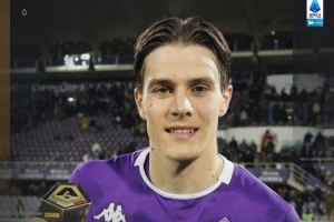 传球成功率91.1%！法乔利当选佛罗伦萨vs国米全场最佳球员 - 资讯配图