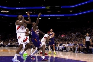 狂轰滥炸！杰伦·格林和布克连续拿分 太阳领先29分轰停猛龙 - 资讯配图