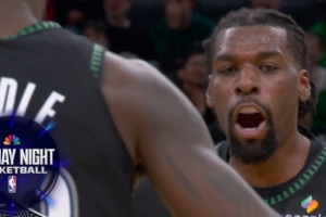 打疯了！纳兹·里德里突外投连拿8分带队15-0打停凯尔特人 - 资讯配图