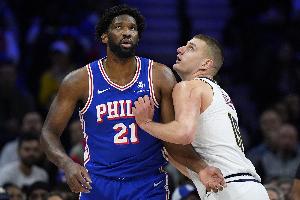 恩比德自22-23赛季夺MVP至今出战91场比赛 约基奇同期砍87个三双 - 资讯配图