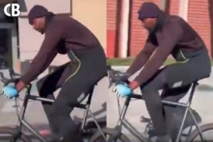 还记得他吗?38岁拜纳姆在洛杉矶骑自行车 曾助力湖人两连冠 - 资讯配图