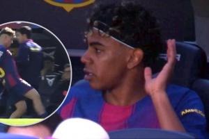 非常不满！亚马尔被换下后不断抱怨：总是针对我，永远都是我 - 资讯配图