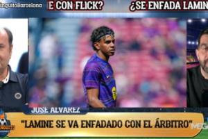 六台独家：亚马尔被换下不满并非针对弗里克，他生气的是裁判判罚 - 资讯配图