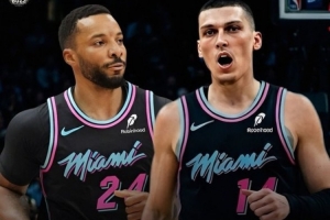 不兼容?希罗和鲍威尔本赛季共同出战16场比赛 仅5胜11负 - 资讯配图