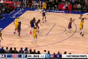 内外开花！东契奇上篮得手后三分也有 连得5分率队抹平分差 - 资讯配图