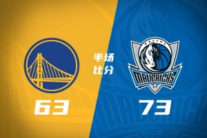 半场战报-独行侠73-63勇士 加福德14+5 弗拉格14分 波杰姆10+5 - 资讯配图