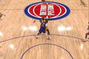 得分上双！詹姆斯三分线外造犯规 三罚稳稳全部命中 - 资讯配图