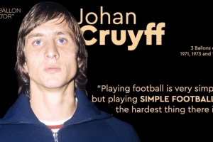 金球奖官方缅怀克鲁伊夫:10年前的今天足坛失去最伟大的远见者 - 资讯配图