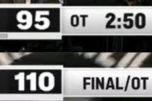 这能输?杜兰特失第一罚后第二罚故意罚丢获球权&最后发球被破坏 - 资讯配图