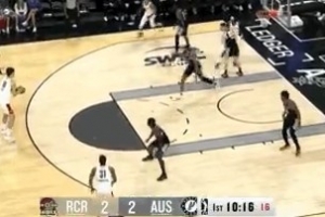 外线开炮！杨瀚森弧顶被放空 三分坚决出手一箭穿心 - 资讯配图