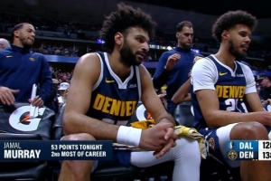 杀死比赛！贾马尔·穆雷内外开花连得5分 砍53分创个人赛季新高 - 资讯配图