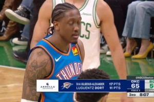 得分比多特少呢！杰伦威造杀伤 SGA17分&多特11分 双探花各12分 - 资讯配图