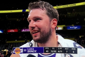 6连客后更了解球队?东契奇:没什么新鲜的 我们从一开始就很棒 - 资讯配图