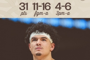 爆砍31分生涯新高!勇士官方评选本场最佳:桑托斯无悬念当选 - 资讯配图