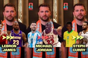 东契奇列足坛NBA球星对标：梅西是乔丹C罗是詹姆斯维尼修斯是库里 - 资讯配图