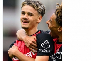 官方:勒沃库森回购18岁边锋阿拉杰贝戈维奇,据悉费用800万欧 - 资讯配图