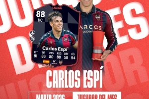 3场4球!莱万特前锋埃斯皮当选西甲3月最佳球员 - 资讯配图