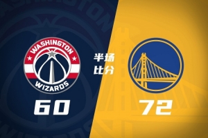 半场战报-勇士72-60奇才 桑托斯14分 铂金12分 库利巴利11分 - 资讯配图