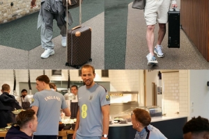 英格兰国家队官方：萨卡、赖斯、凯恩等人来国家队训练营报到 - 资讯配图