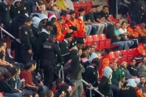 民主刚果现场观战牙买加1-0新喀里多尼亚 两队会师洲际附加赛决赛 - 资讯配图