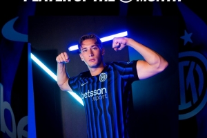 4场两球！国米官方：20岁前锋皮奥当选球队3月最佳球员 - 资讯配图