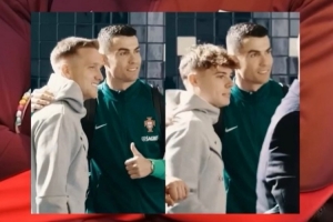 曾1-5惨败找C罗合影被怒批！扎莱夫斯基：合影而已，搞不懂这风波 - 资讯配图