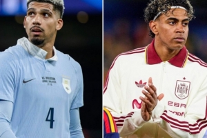 怎么防亚马尔?阿劳霍笑答:会祈祷就赶紧祈祷吧,绝对别1v1单防 - 资讯配图