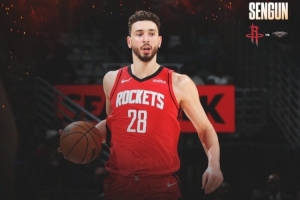 统治级表现！火箭官方发布申京本场36+14+7数据海报 - 资讯配图