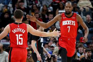 火箭客战鹈鹕先发：谢泼德、阿门、杜兰特、贾巴里、申京 - 资讯配图