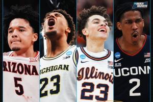 疯三终极四强出炉：伊利诺伊vs康大 密歇根vs亚利桑那 - 资讯配图