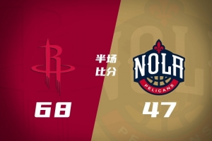 火箭半场68-47领先鹈鹕 申京攻防拉满砍20分8板5助3断2帽! - 资讯配图