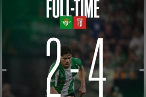 欧联杯-安东尼破门 贝蒂斯主场被布拉加让二追四 后者将战弗赖堡 - 资讯配图