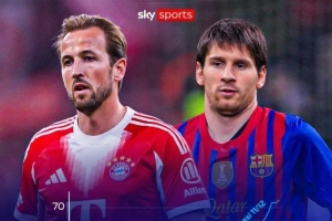 甚至更快！对比梅西73球赛季，凯恩达成50球时同期所耗场次更少 - 资讯配图