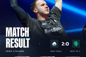 多点开花！Falcons经典淘汰赛软脚 Spirit横扫复仇晋级决赛 - 资讯配图