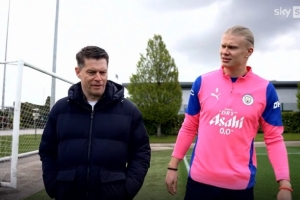 哈兰德：我没有感到任何压力，阿森纳是否有压力只能去问他们 - 资讯配图