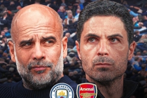 天王山之战！英超官方预热曼城vs阿森纳：瓜迪奥拉pk阿尔特塔 - 资讯配图