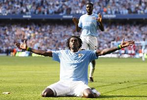 阿德巴约：英超就是如此美妙！你看看曼城进球后还在奔跑就知道了 - 资讯配图